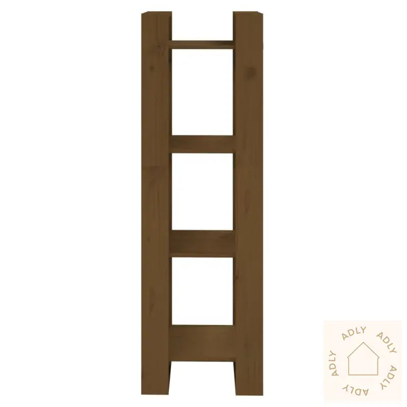 Bokhylle/Romdeler Honningbrun 41X35X125 Cm Heltre