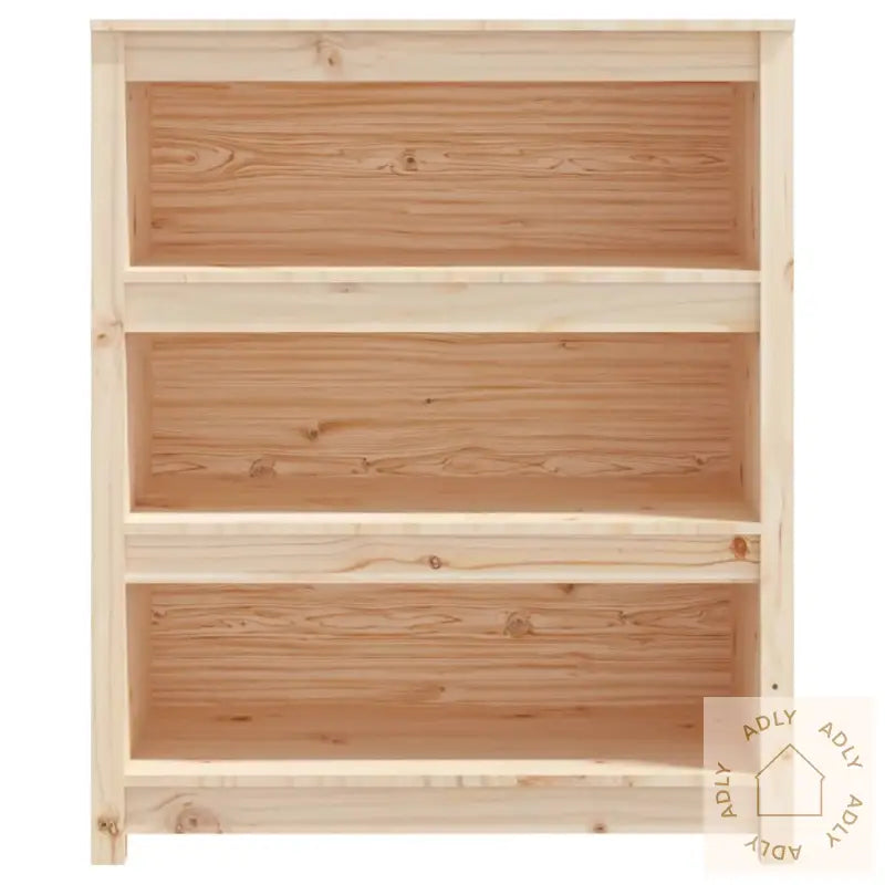 Bokhylle 80X35X97 Cm Heltre Furu