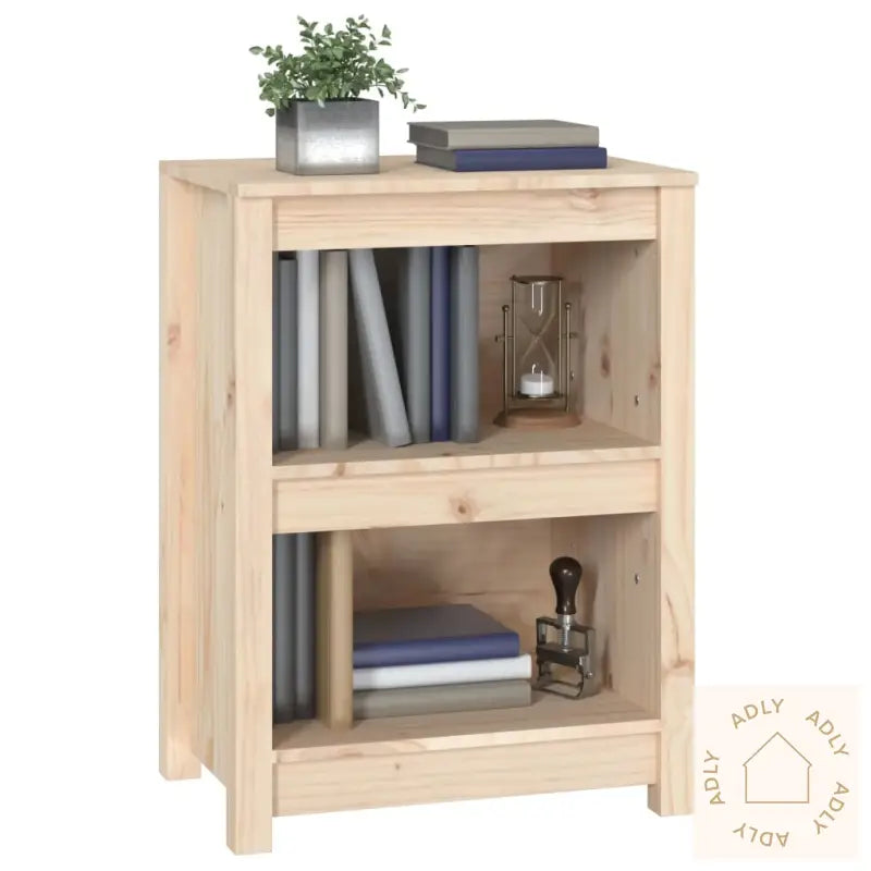 Bokhylle 50X35X68 Cm Heltre Furu