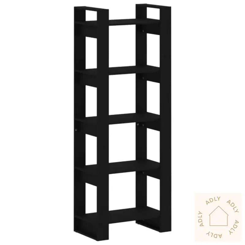 Bokhylle/Romdeler Svart 60X35X160 Cm Heltre