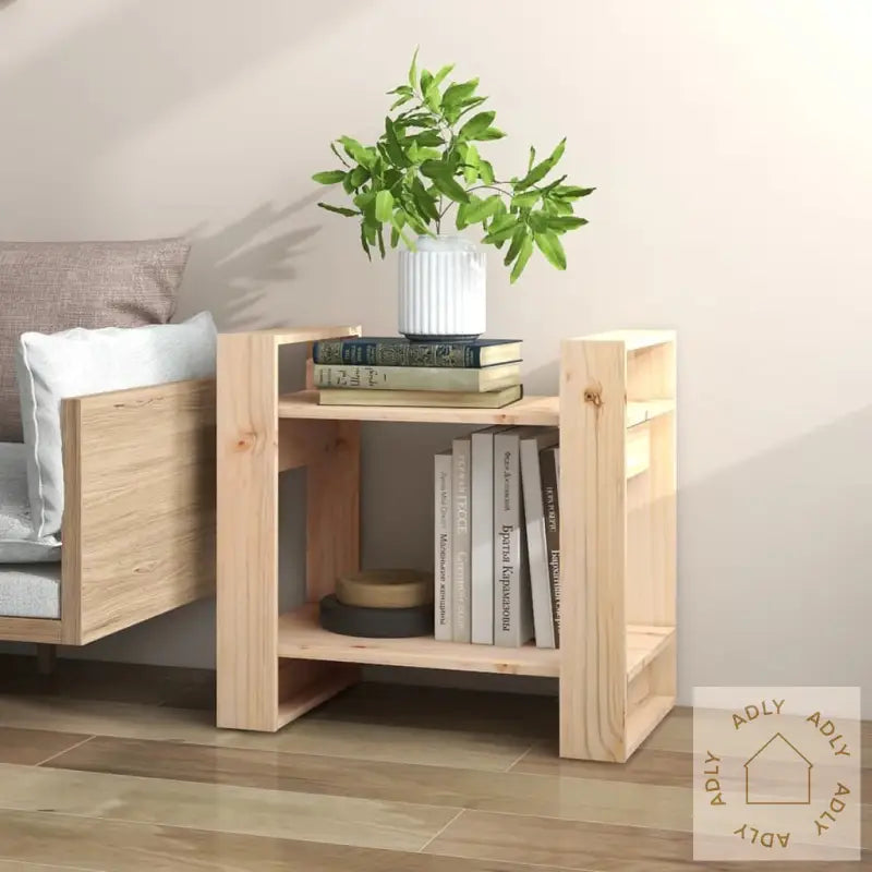 Bokhylle/Romdeler 60X35X57 Cm Heltre Furu