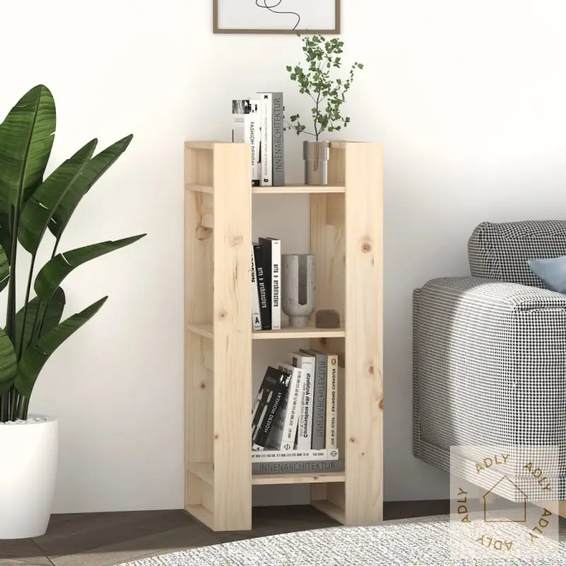 Bokhylle/Romdeler 41X35X91 Cm Heltre Furu