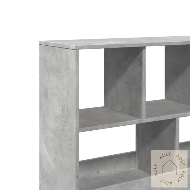 Romdeler Betonggrå 100X33X94,5 Cm Konstruert Tre
