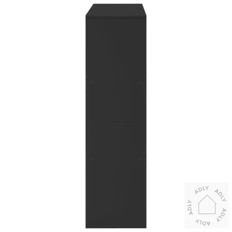 Romdeler Svart 100X33X115 Cm Konstruert Tre