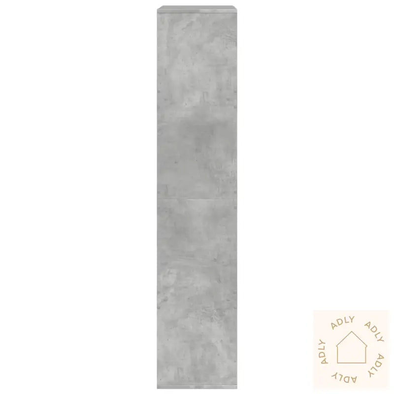 Bokhylle Betonggrå 100X33X155,5 Cm Konstruert Tre
