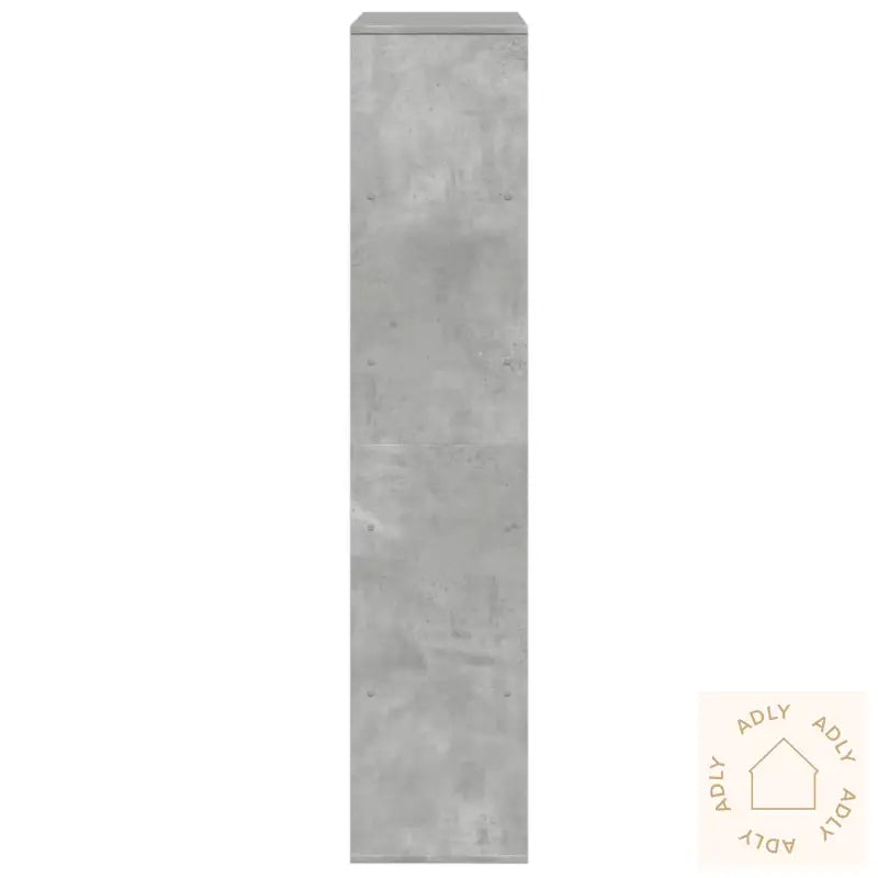 Bokhylle Betonggrå 100X33X156,5 Cm Konstruert Tre