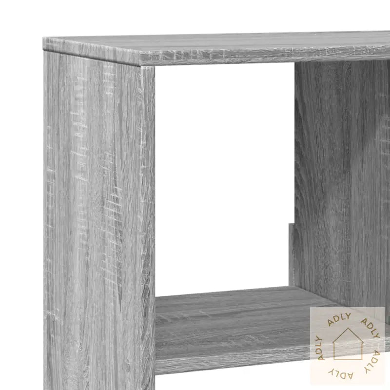 Bokhylle Grå Sonoma 100X33X125,5 Cm Konstruert Tre