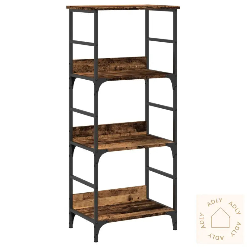 Bokhylle Gammelt Tre 50X33X117,5 Cm Konstruert Tre
