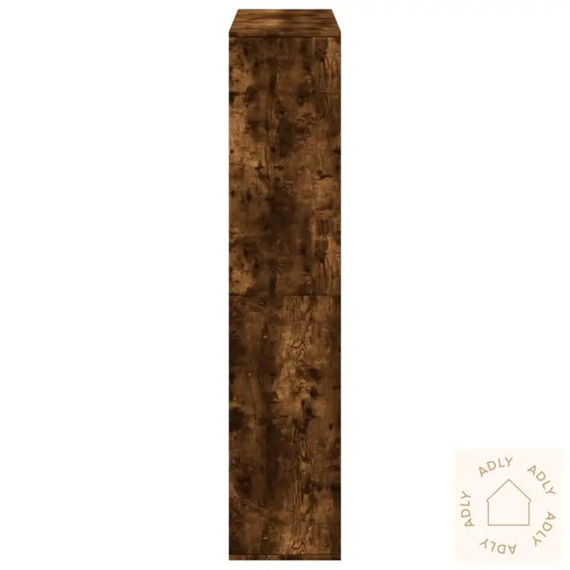 Bokhylle Røkt Eik 100X33X156,5 Cm Konstruert Tre