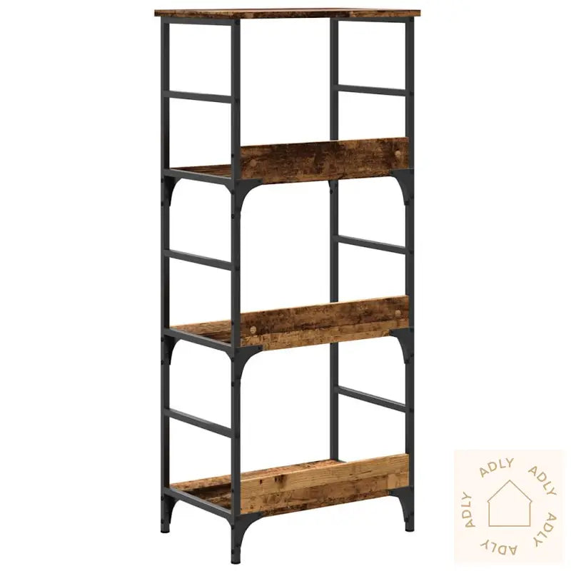 Bokhylle Gammelt Tre 50X33X117,5 Cm Konstruert Tre