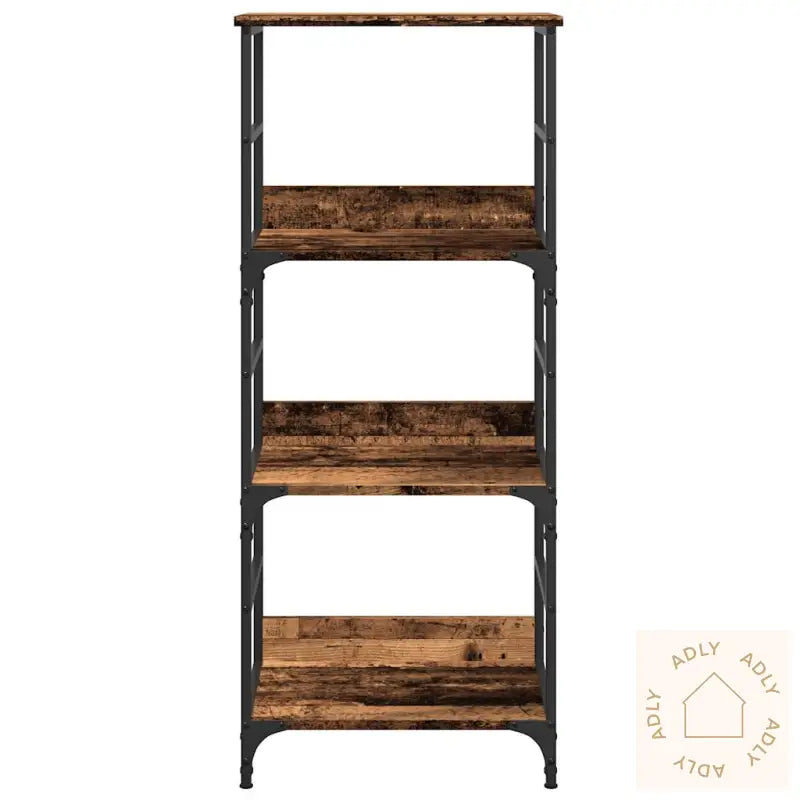 Bokhylle Gammelt Tre 50X33X117,5 Cm Konstruert Tre