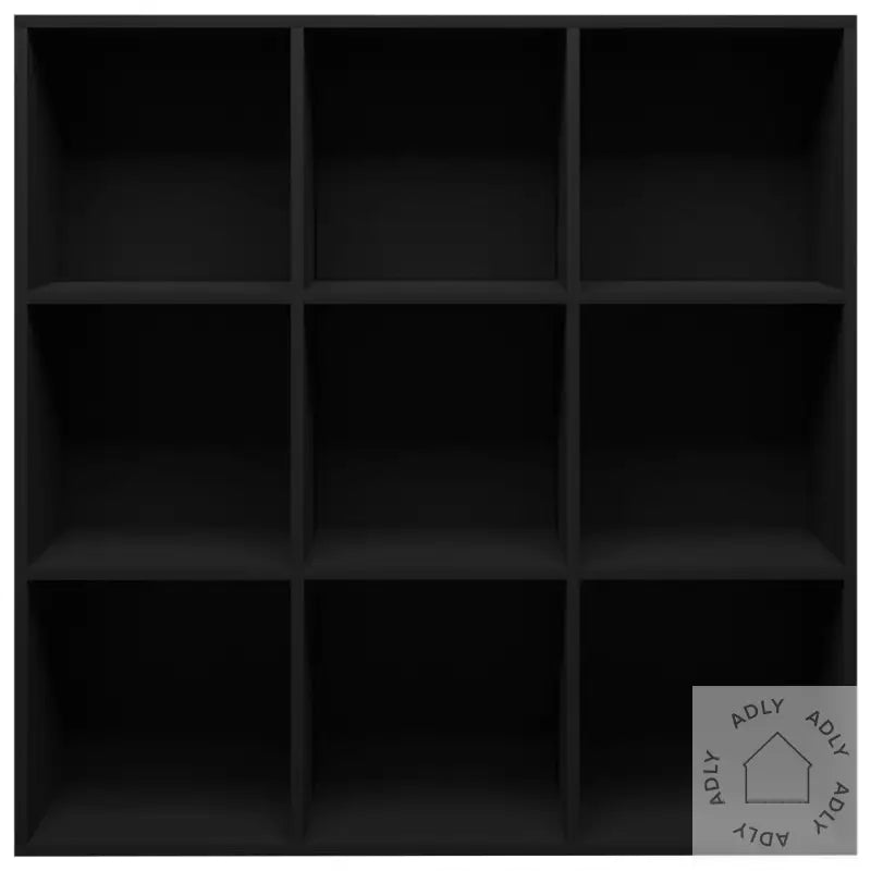 Bokhylle Svart 98X29X97,5 Cm Konstruert Tre