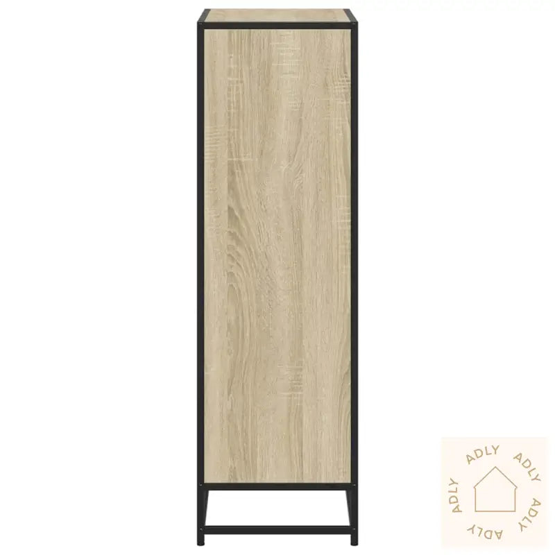Bokhylle Sonoma Eik 65,5X33X107,5 Cm Konstruert Tre