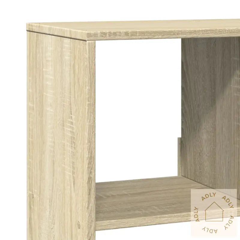 Bokhylle Sonoma Eik 100X33X125,5 Cm Konstruert Tre
