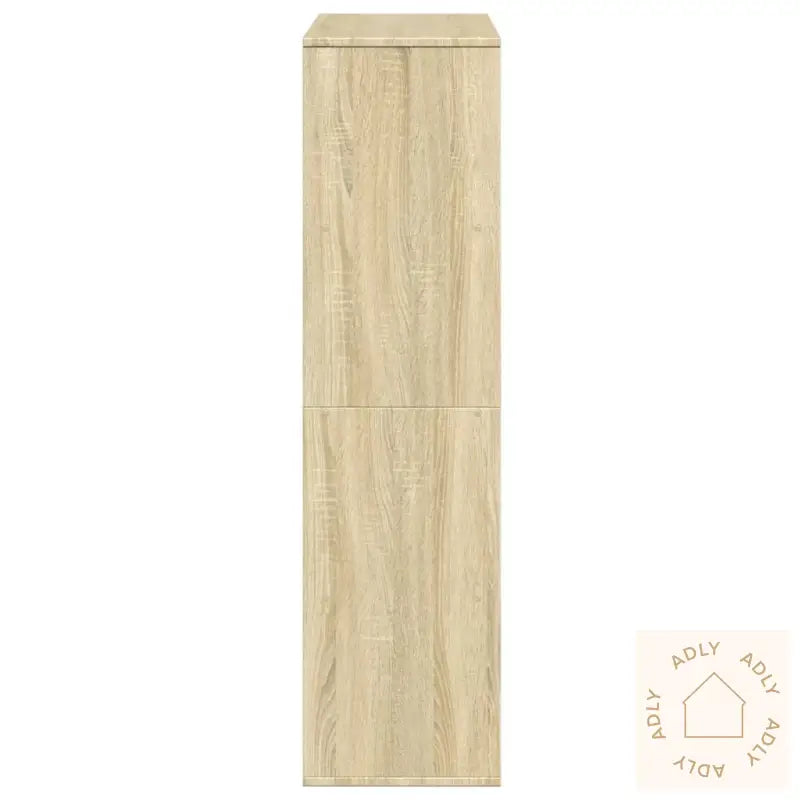 Bokhylle Sonoma Eik 100X33X125,5 Cm Konstruert Tre