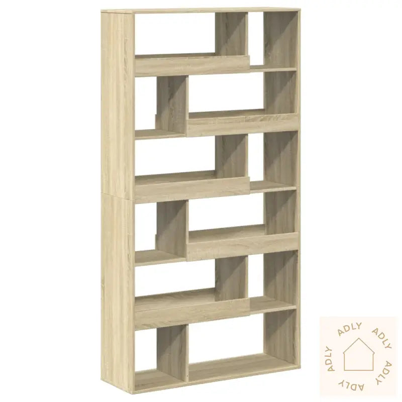 Bokhylle Sonoma Eik 100X33X187,5 Cm Konstruert Tre