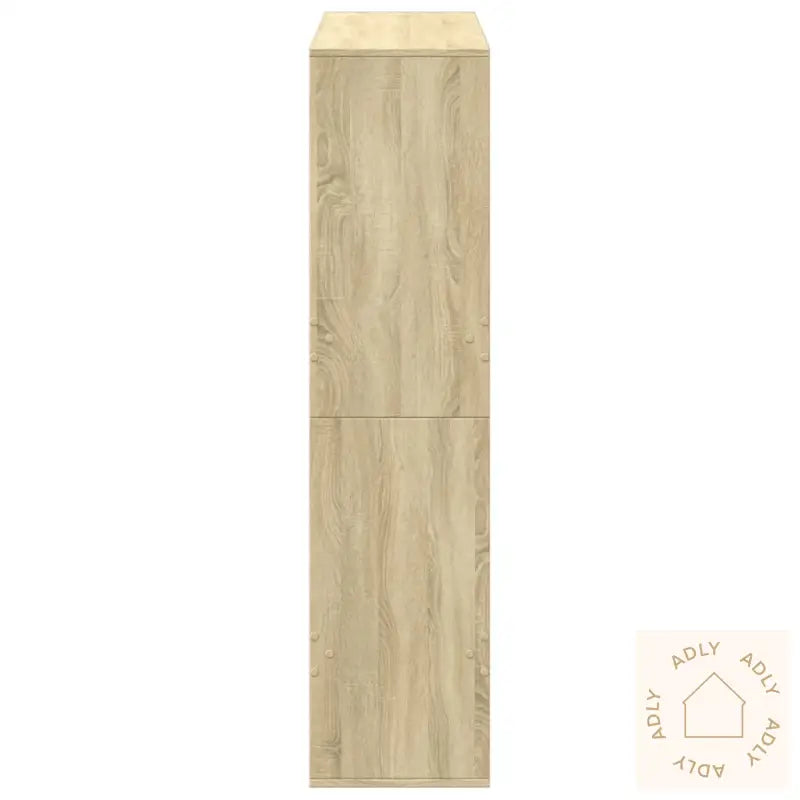 Bokhylle Sonoma Eik 100X33X135 Cm Konstruert Tre