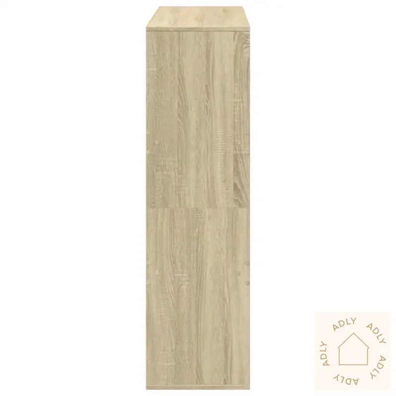 Romdeler Sonoma Eik 100X33X115 Cm Konstruert Tre