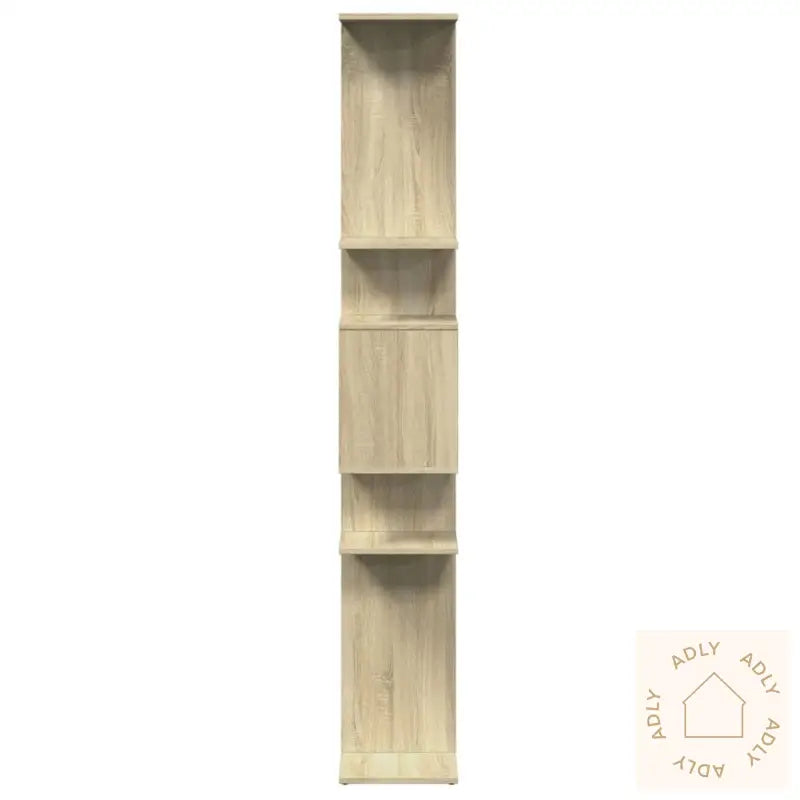 Bokhylle Sonoma Eik 92X29X188 Cm Konstruert Tre