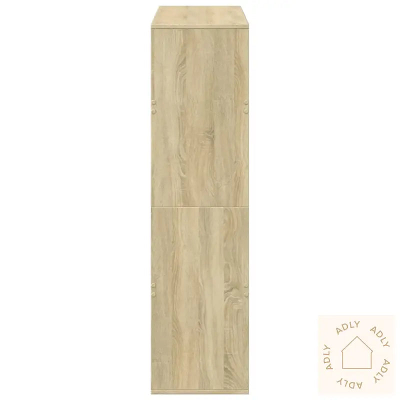 Bokhylle Sonoma Eik 100X33X125,5 Cm Konstruert Tre