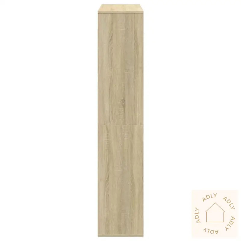 Bokhylle Sonoma Eik 102X29X143 Cm Konstruert Tre