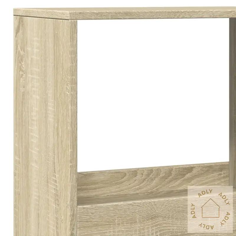 Bokhylle Sonoma Eik 100X33X175 Cm Konstruert Tre