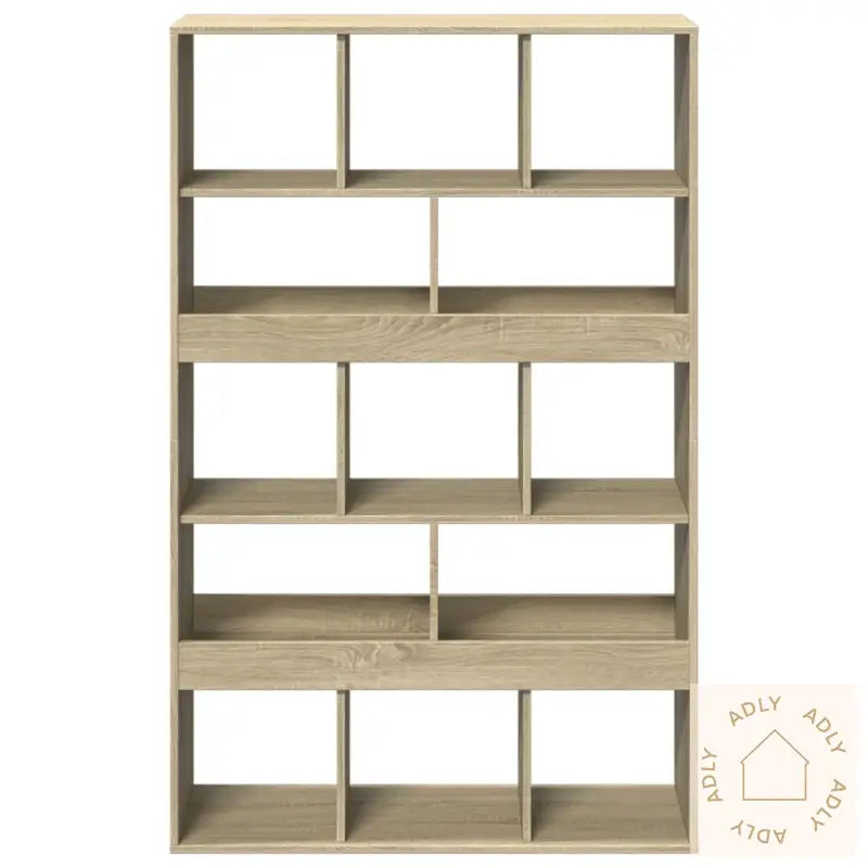 Bokhylle Sonoma Eik 100X33X156,5 Cm Konstruert Tre