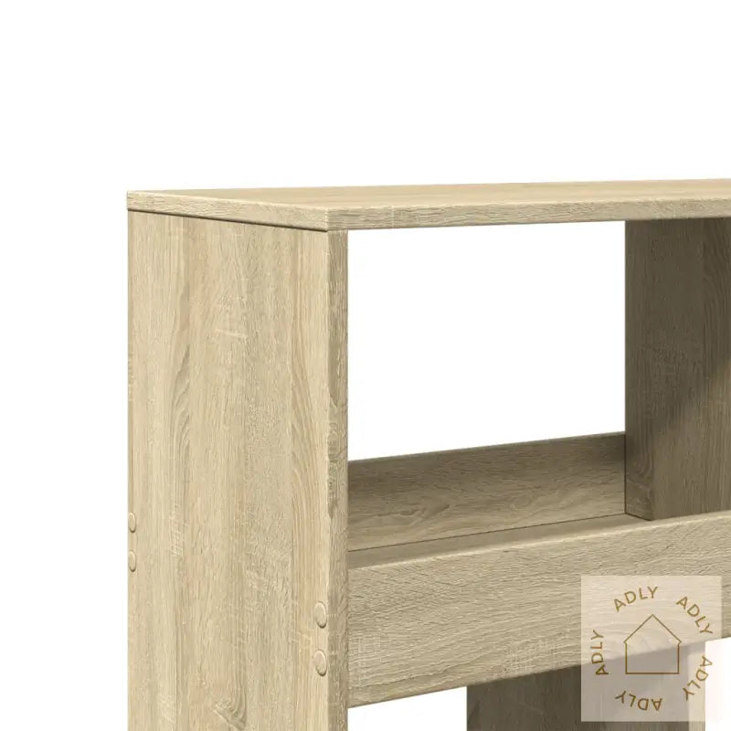 Bokhylle Sonoma Eik 100X33X125,5 Cm Konstruert Tre