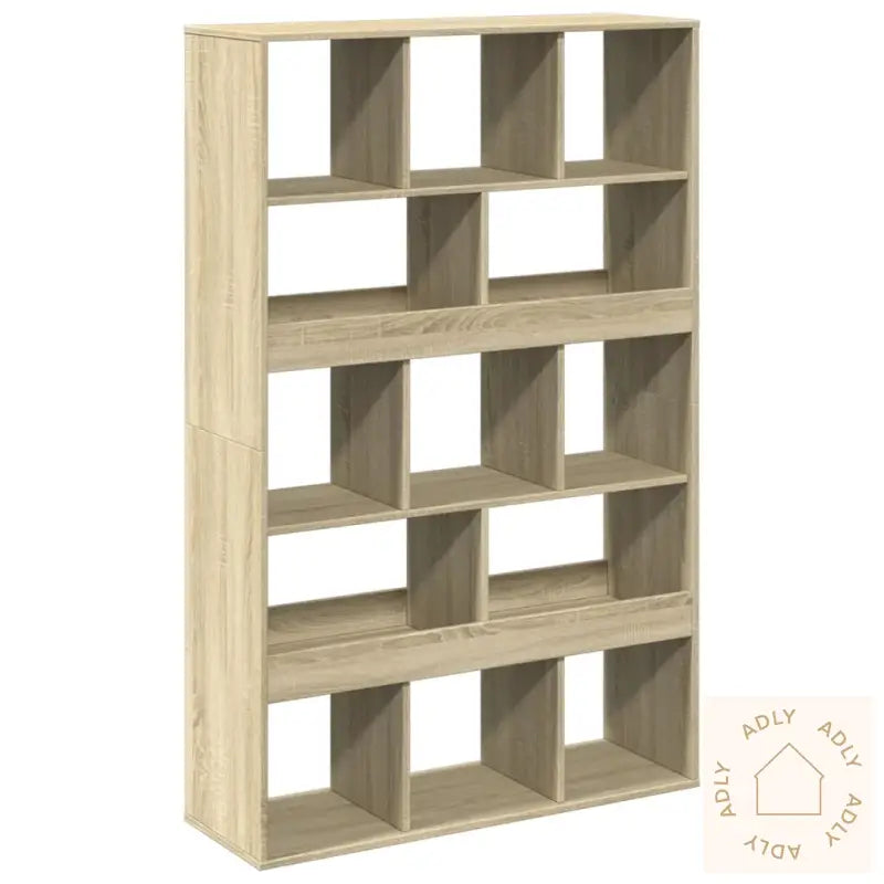 Bokhylle Sonoma Eik 100X33X156,5 Cm Konstruert Tre