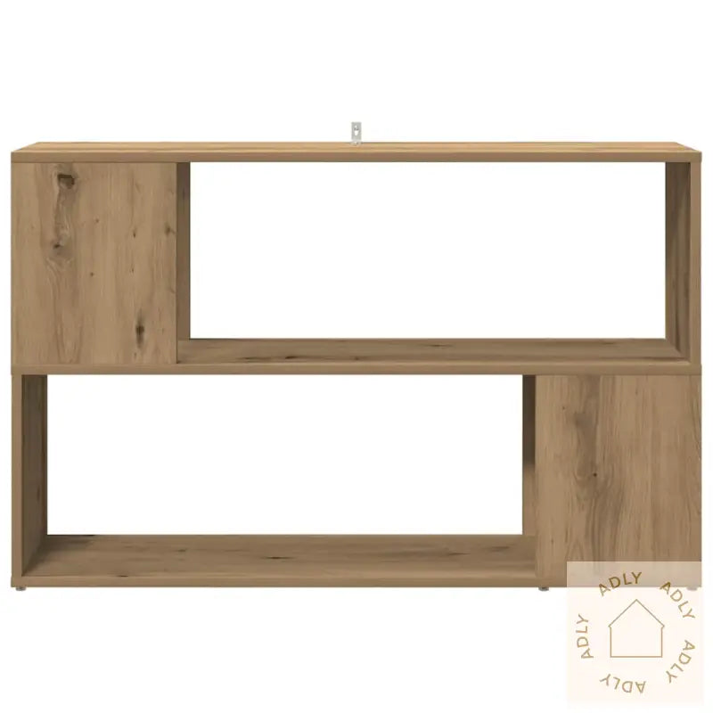 Bokhylle Artisan Eik 100X24X63 Cm Konstruert Tre