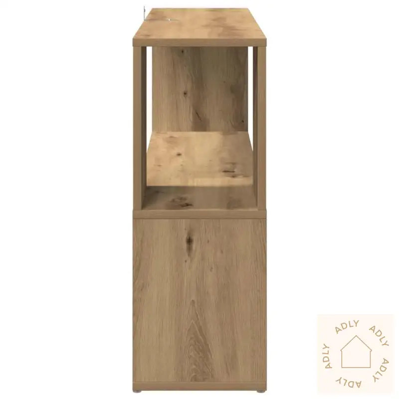 Bokhylle Artisan Eik 100X24X63 Cm Konstruert Tre