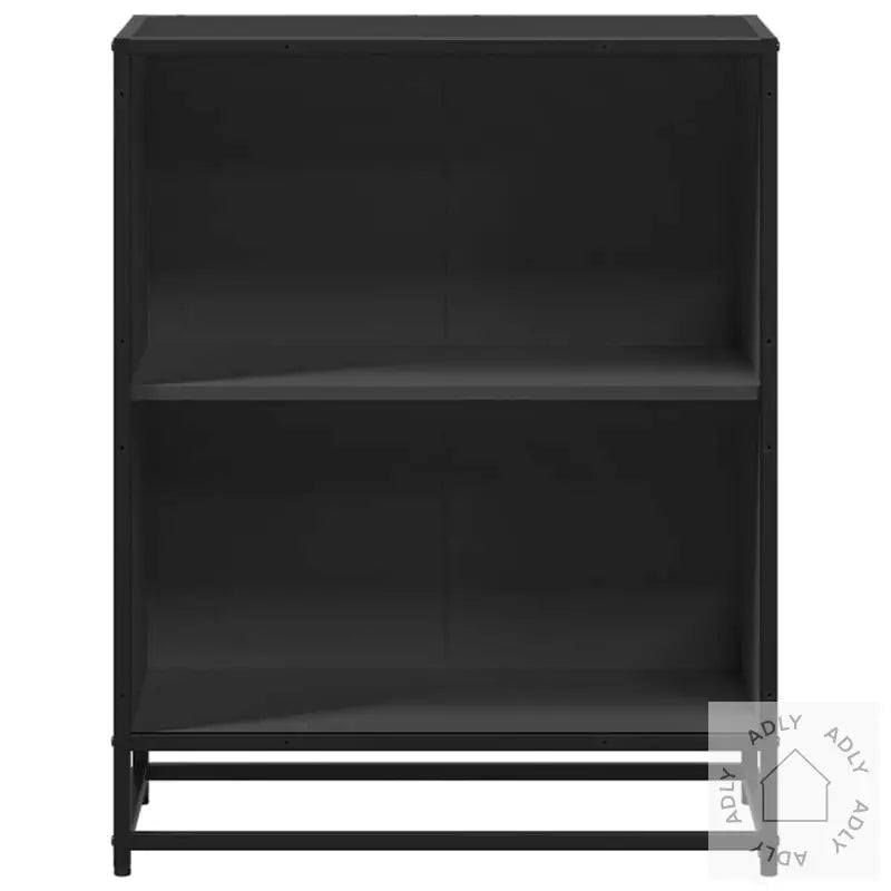 Bokhylle Svart 60X35X76 Cm Konstruert Tre