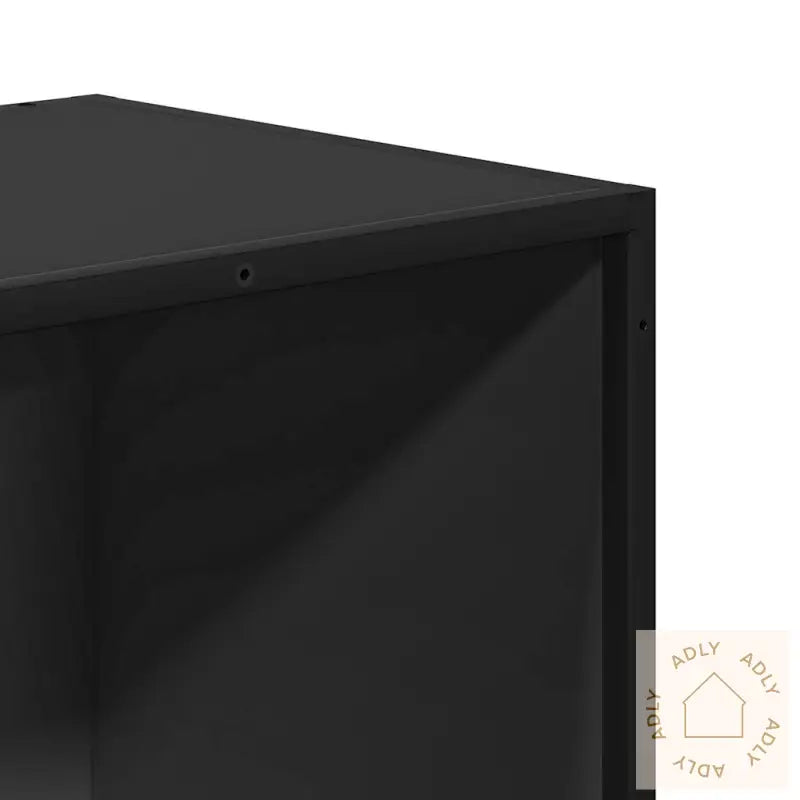 Bokhylle Svart 60X35X76 Cm Konstruert Tre