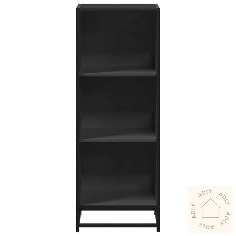 Bokhylle Svart 40X35X107,5 Cm Konstruert Tre
