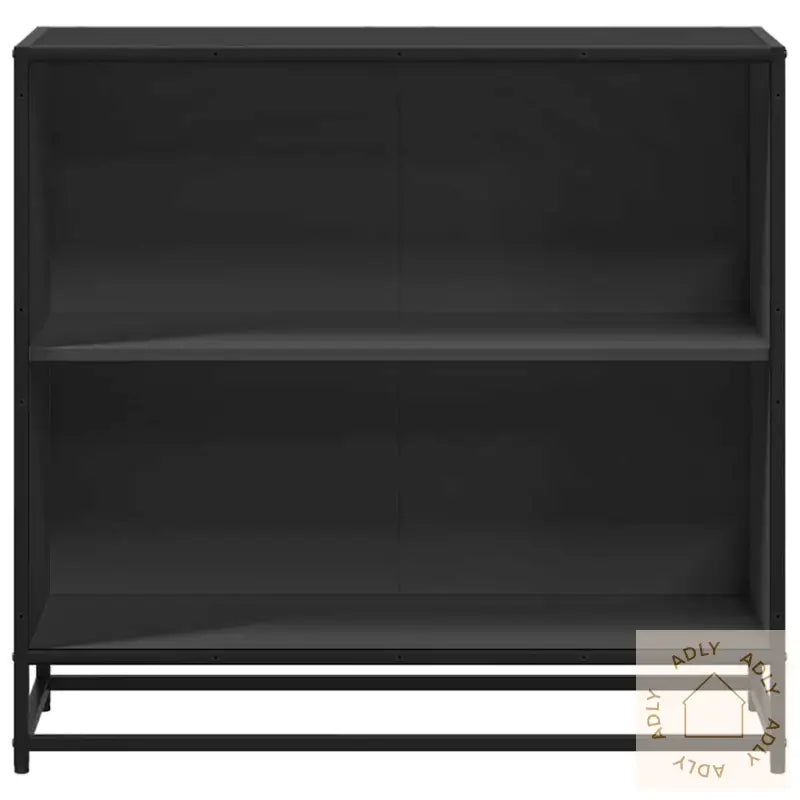 Bokhylle Svart 80,5X35X76 Cm Konstruert Tre