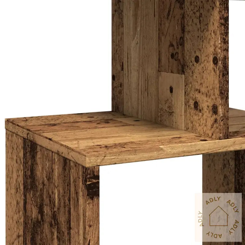 Bokhylle Røkt Eik 92X29X188 Cm Konstruert Tre