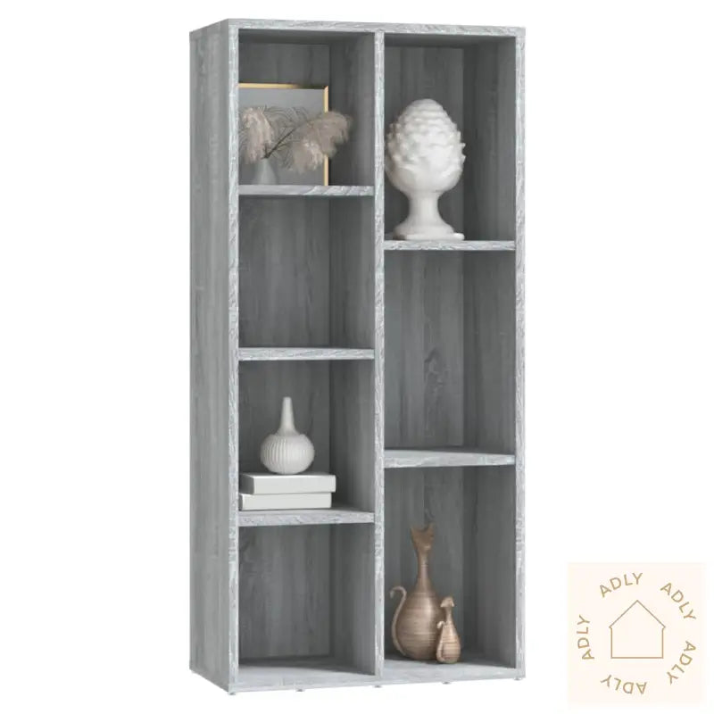 Bokhylle Grå Sonoma 50X25X106 Cm