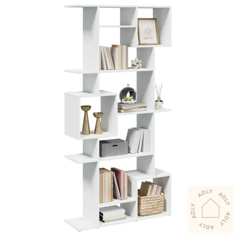 Bokhylle Hvit 92X29X188 Cm Konstruert Tre