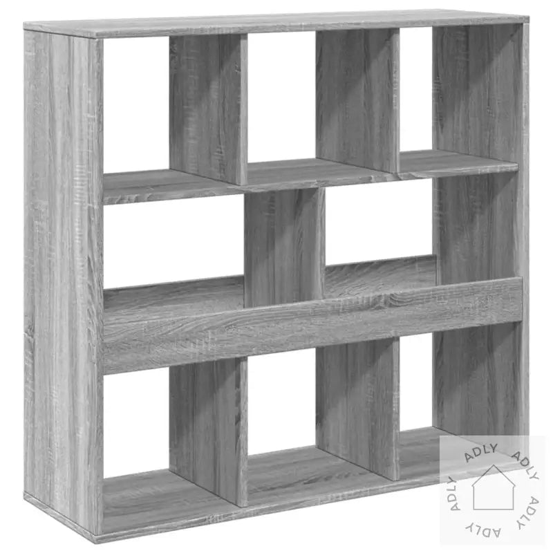Romdeler Grå Sonoma 100X33X94,5 Cm Konstruert Tre