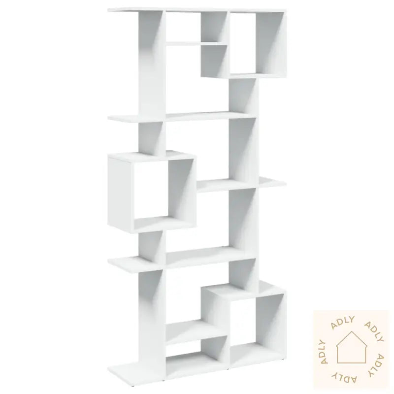 Bokhylle Hvit 92X29X188 Cm Konstruert Tre