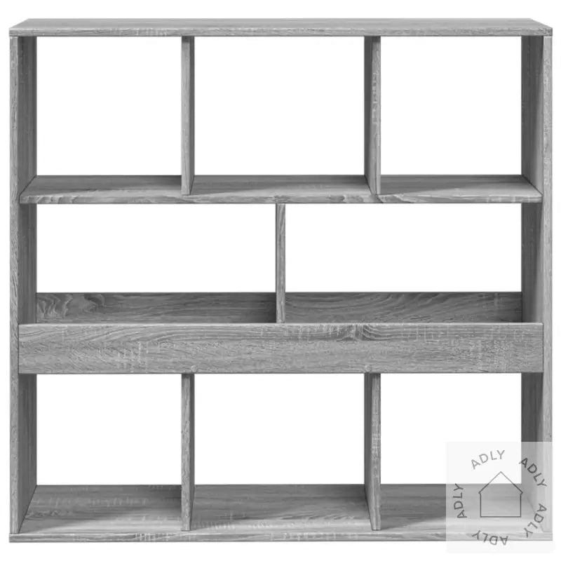 Romdeler Grå Sonoma 100X33X94,5 Cm Konstruert Tre