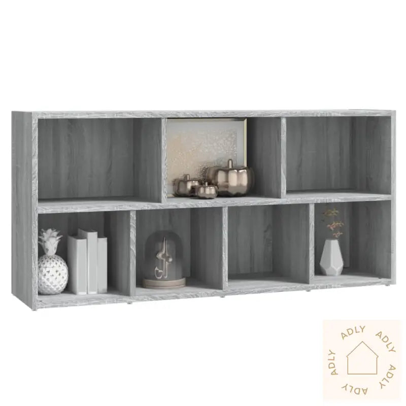 Bokhylle Grå Sonoma 50X25X106 Cm