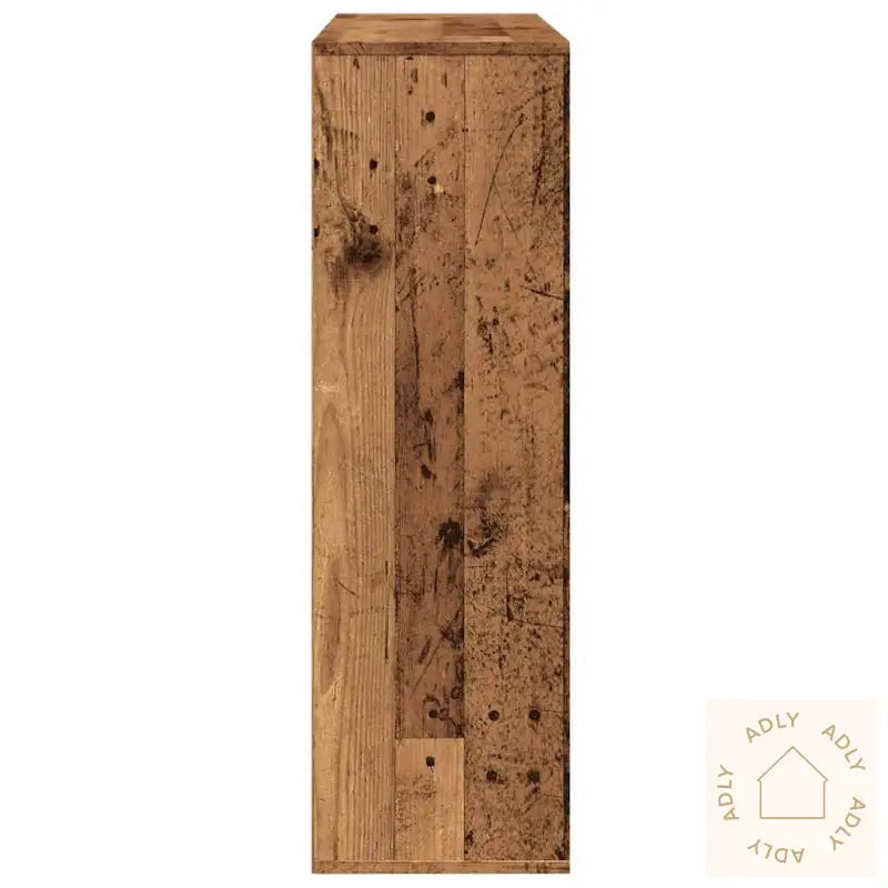 Bokhylle Gammelt Tre 98X29X97,5 Cm