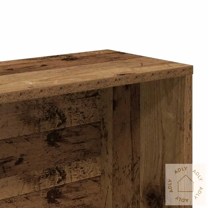 Bokhylle Gammelt Tre 157X24X160 Cm Konstruert Tre