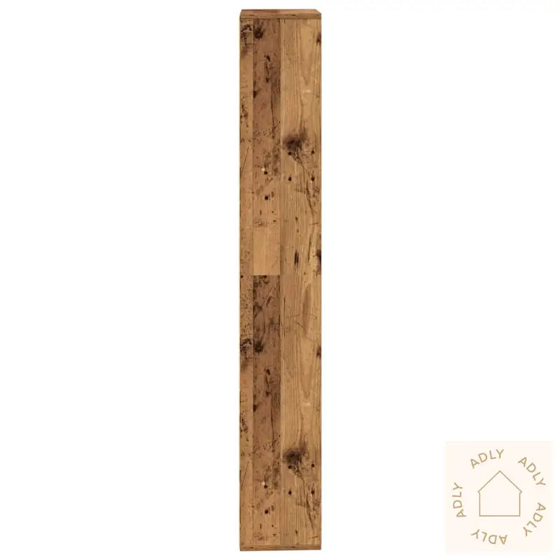 Bokhylle Gammelt Tre 157X24X160 Cm Konstruert Tre