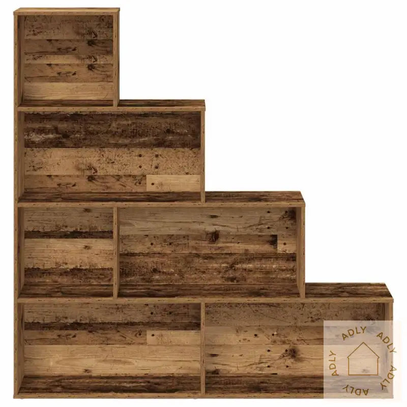 Bokhylle Gammelt Tre 157X24X160 Cm Konstruert Tre