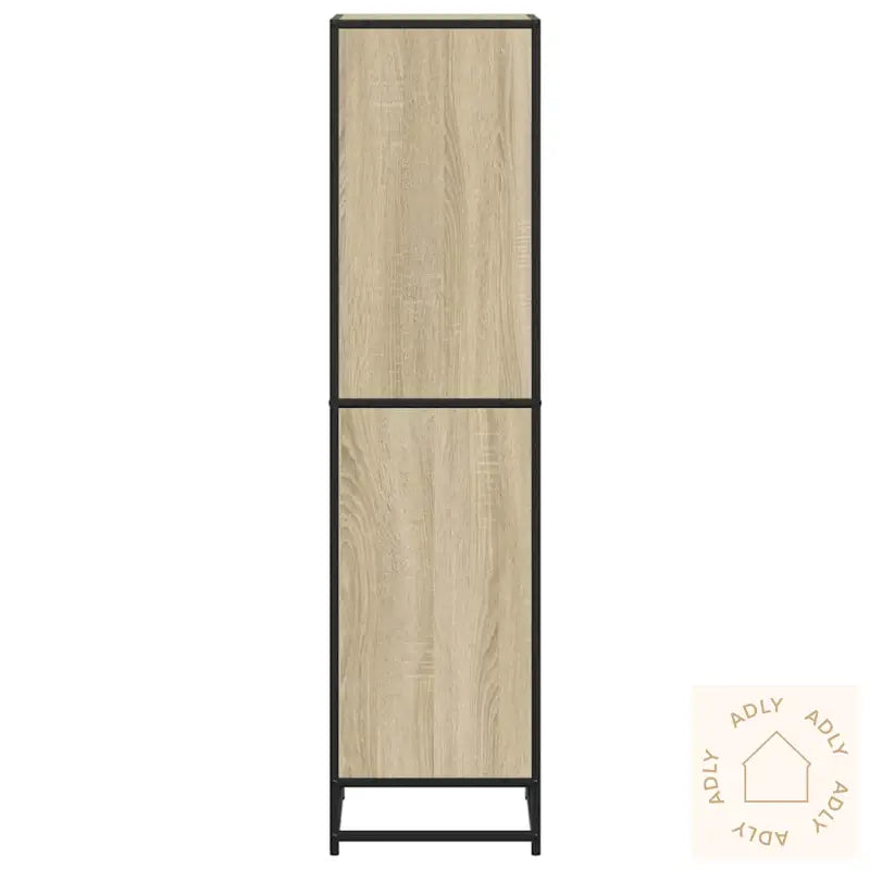 Bokhylle Sonoma Eik 40X35X139 Cm Konstruert Tre