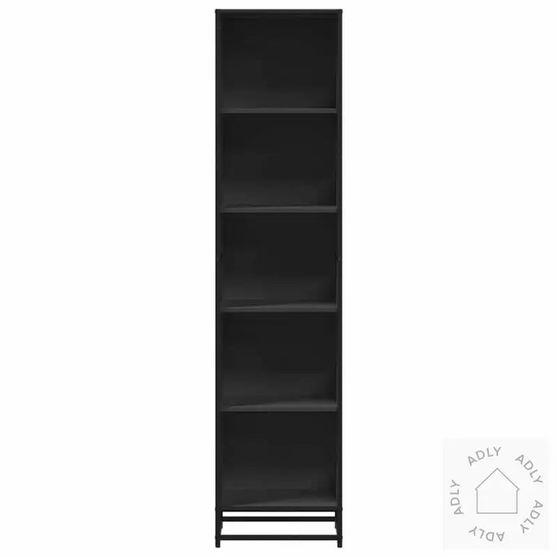 Bokhylle Svart 40X35X170,5 Cm Konstruert Tre