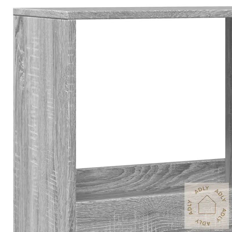 Bokhylle Grå Sonoma 100X33X175 Cm Konstruert Tre