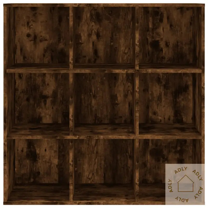 Bokhylle Røkt Eik 98X29X97,5 Cm